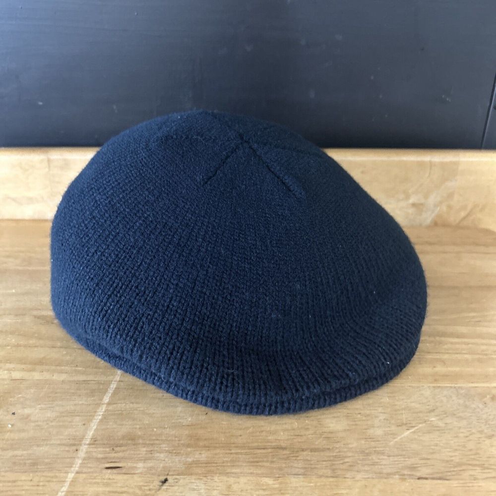 Isotoner Blue  Knit Lined‎  NEWSBOY CABBIE HAT OS